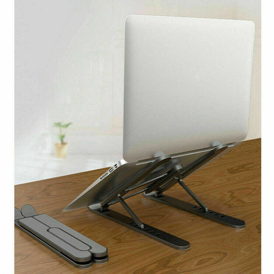 Laptop Holder Stand Adjustable Foldable Portable for Notebook Computer Desk