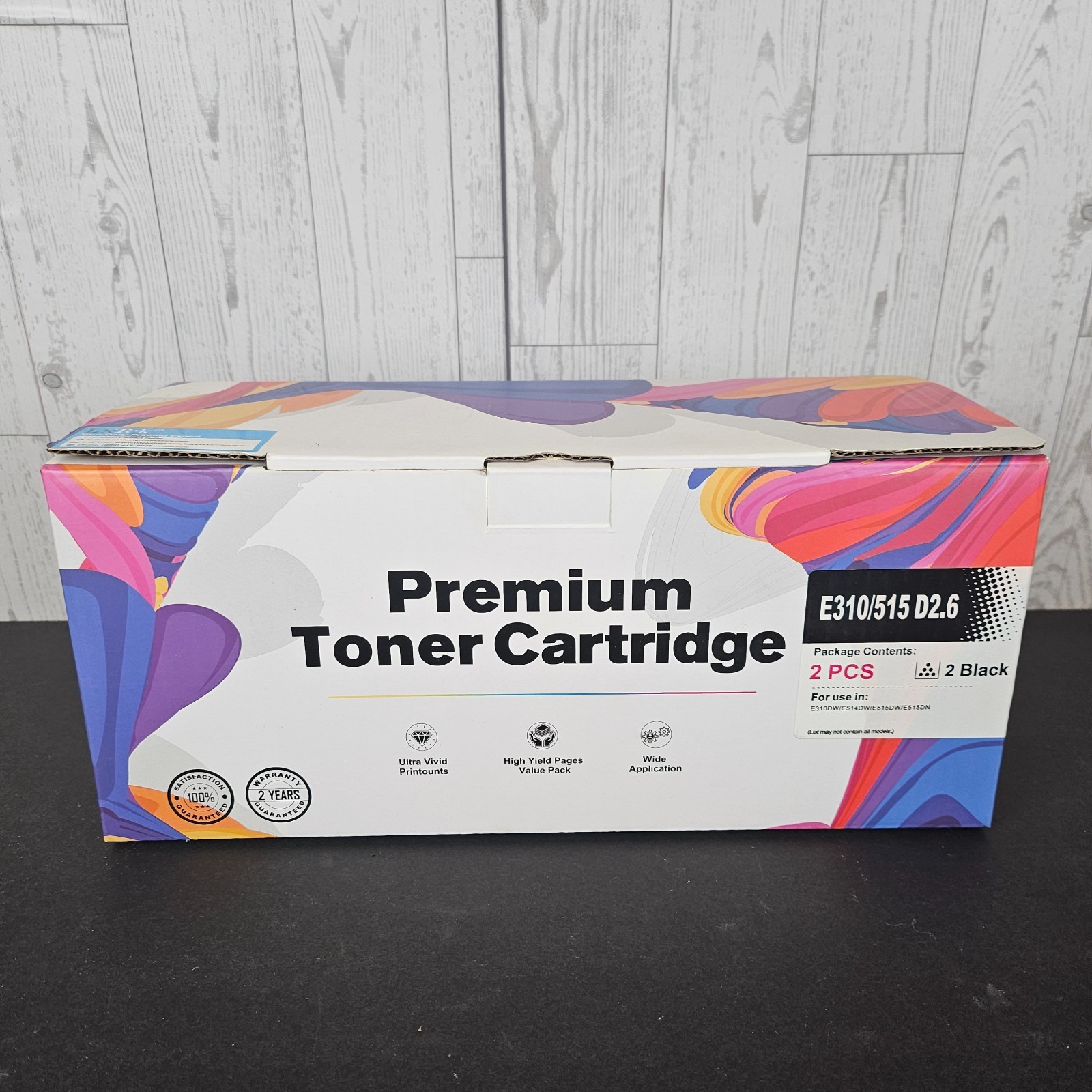 2PK Toner Cartridge For Dell E310 E310DW E514dw E515dw E515dn P7RMX