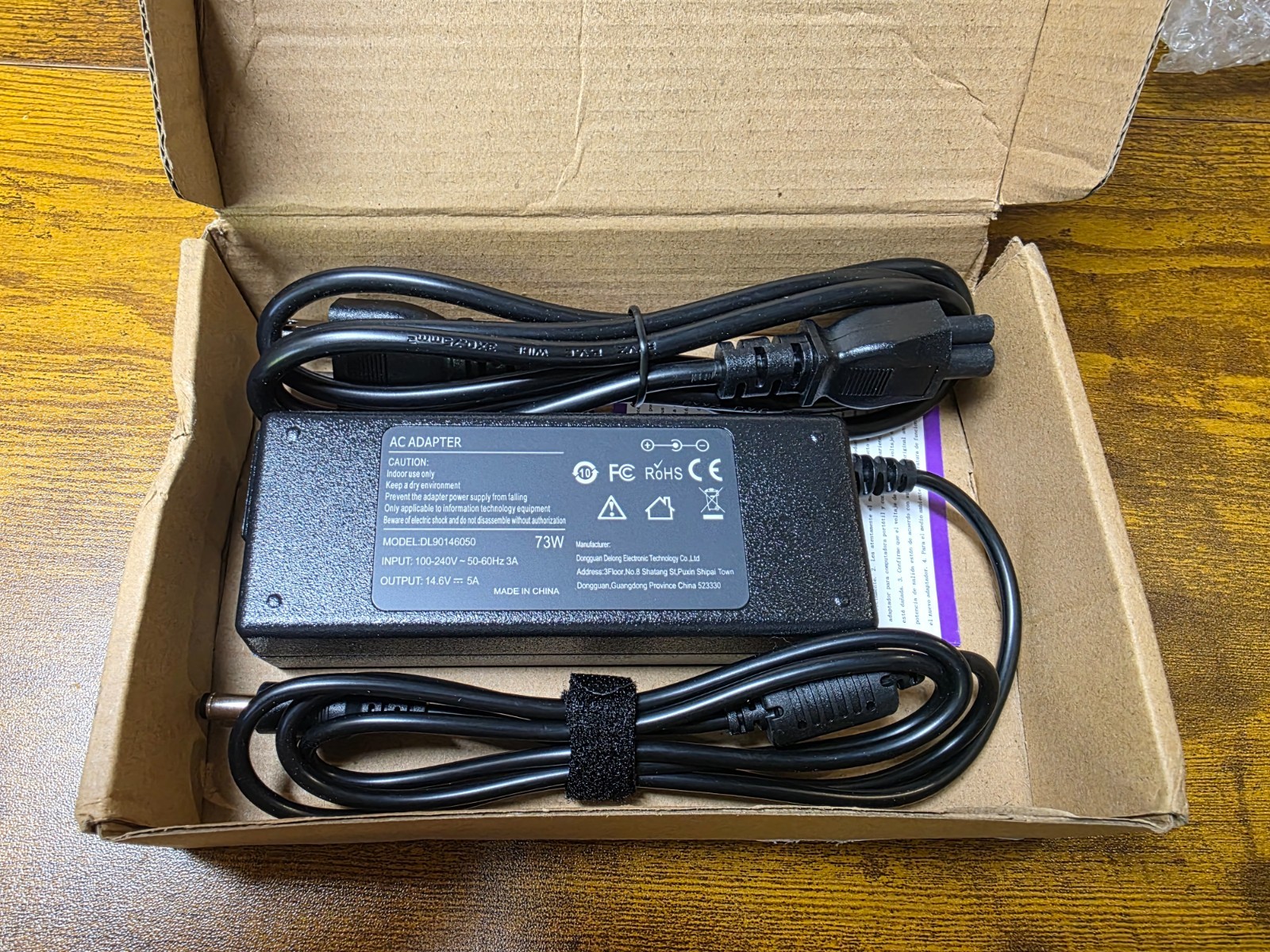 14.6V 5A Laptop Charger AC Adapter Power Supply 5.5×2.1mm 73W