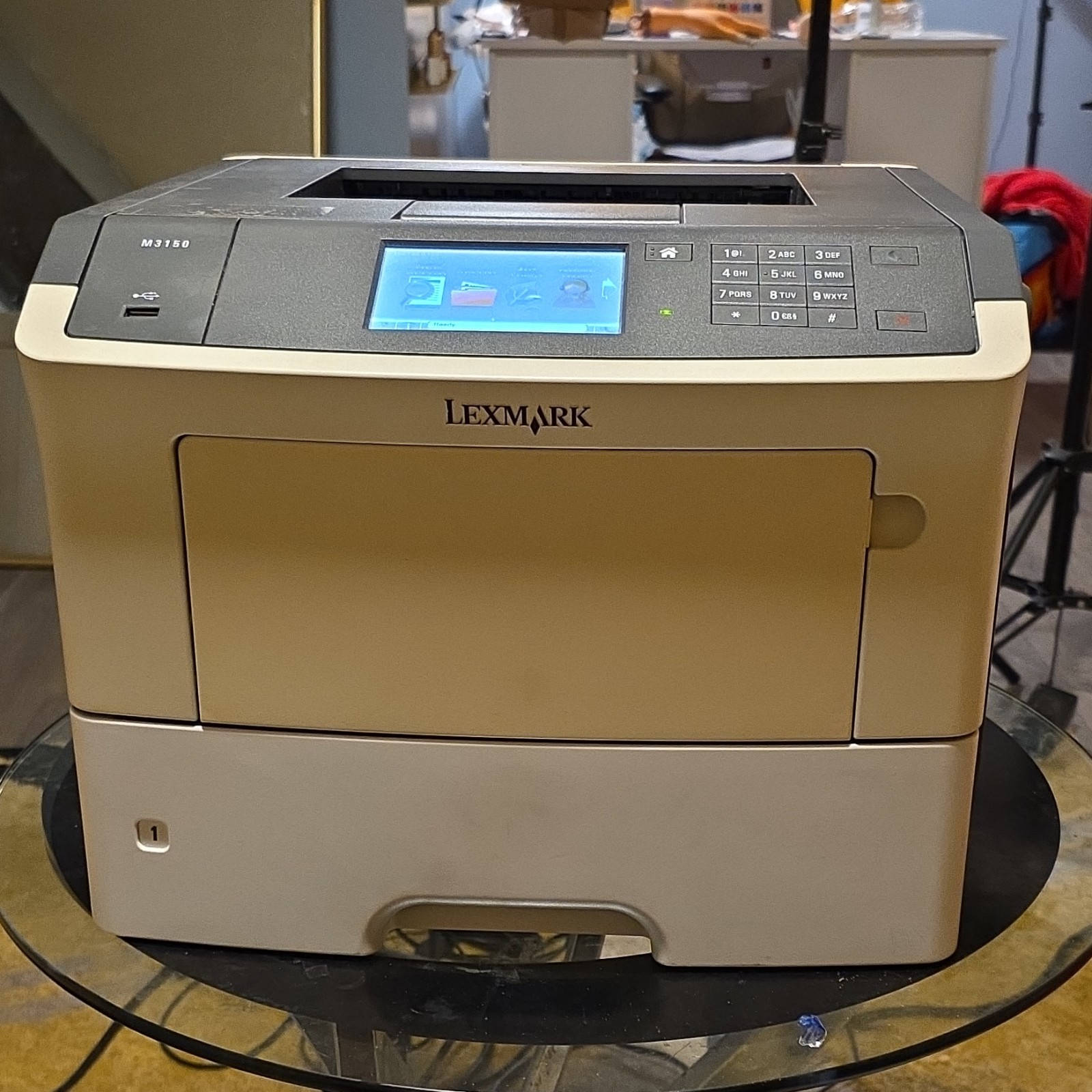 Lexmark M3150 B&W Laser Workgroup Printer 50ppm Networkable USB 2.0 A4. Pc 10k