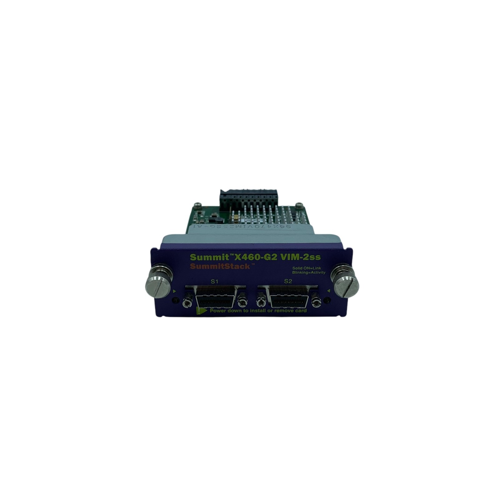 EXTREME NETWORKS X460-G2 VIM-2ss Summit-Stack — 16713 Interface module