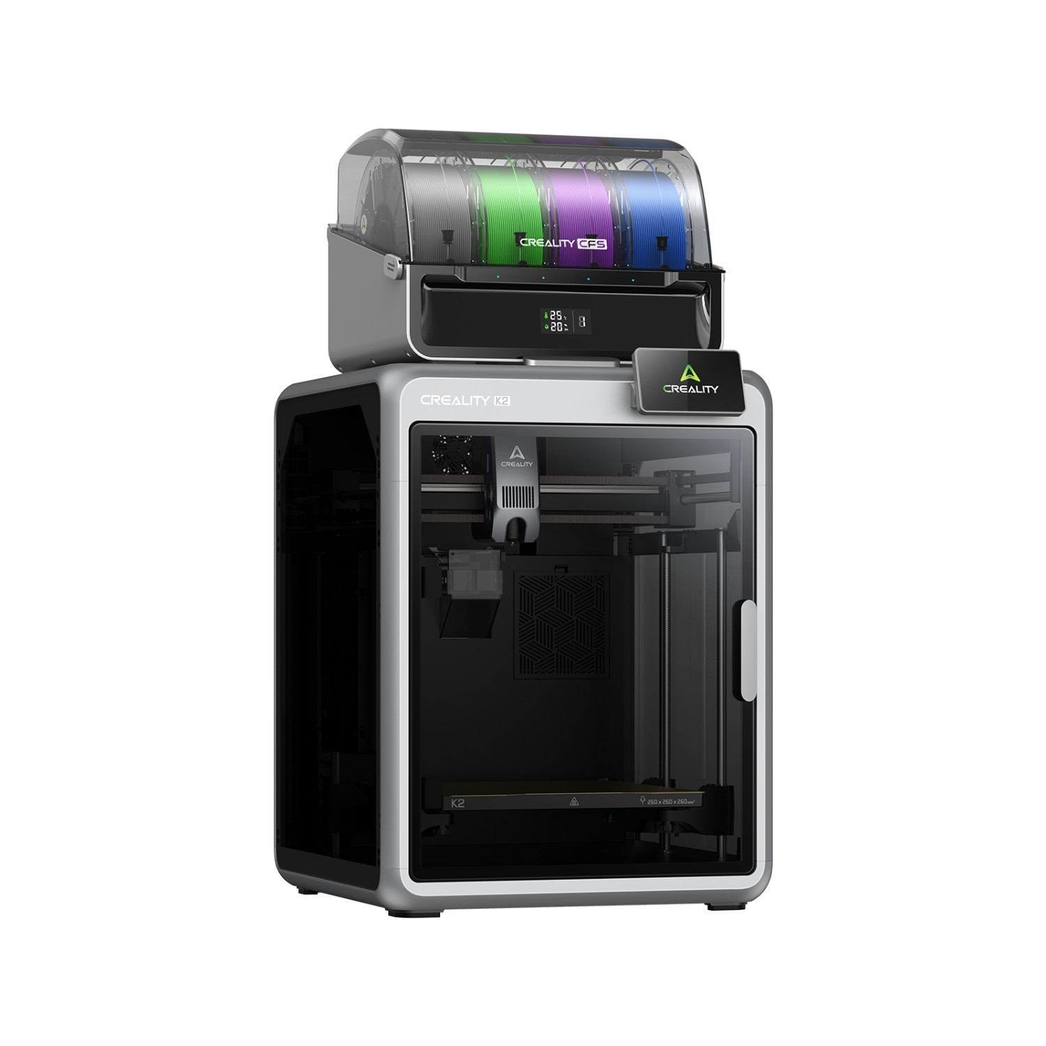 Creality K2 Combo 3D Printer Multicolor 600mm/s Pre-assembled Quiet Printing
