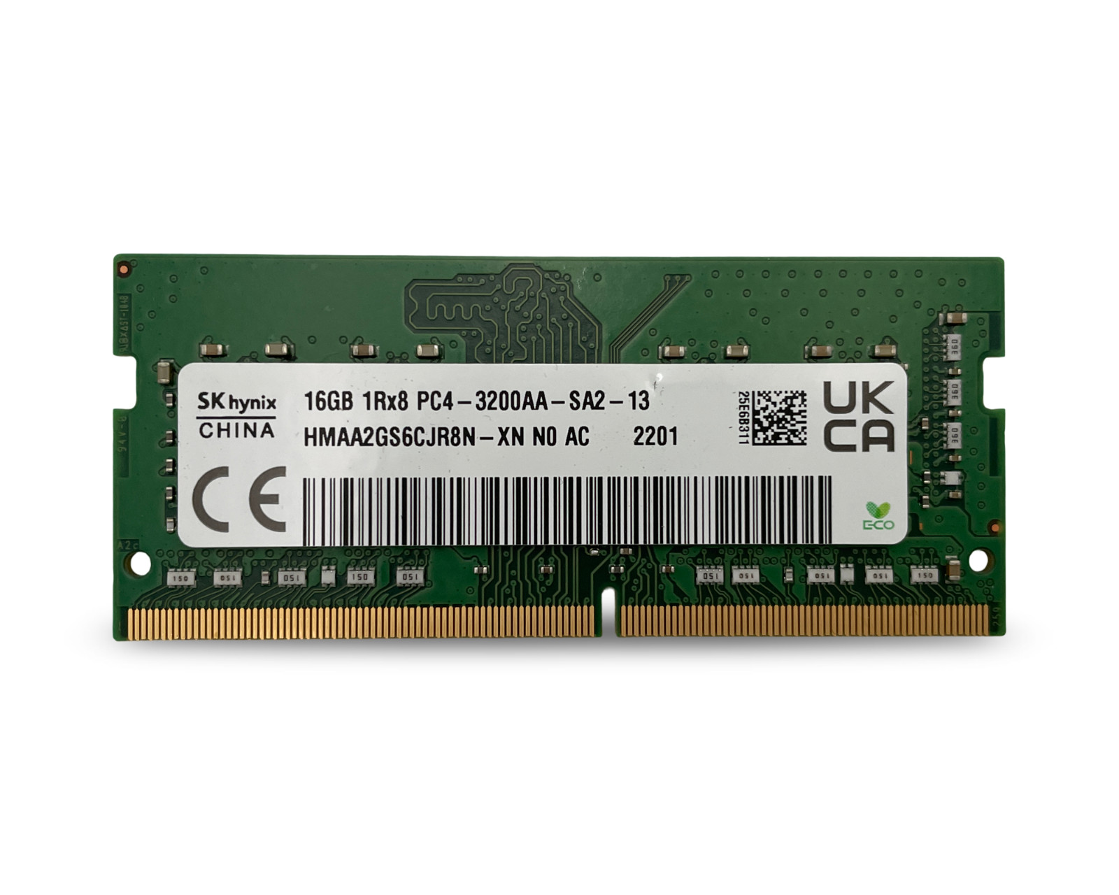 SK Hynix 16GB 1RX8 PC4-3200AA-SA2 SODIMM Memory RAM HMAA2GS6CJR8N-XN
