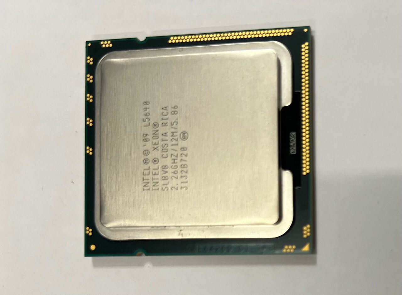 Intel SLBV8 Xeon L5640 6C 2.26GHz 12MB 5.86GTs Processor