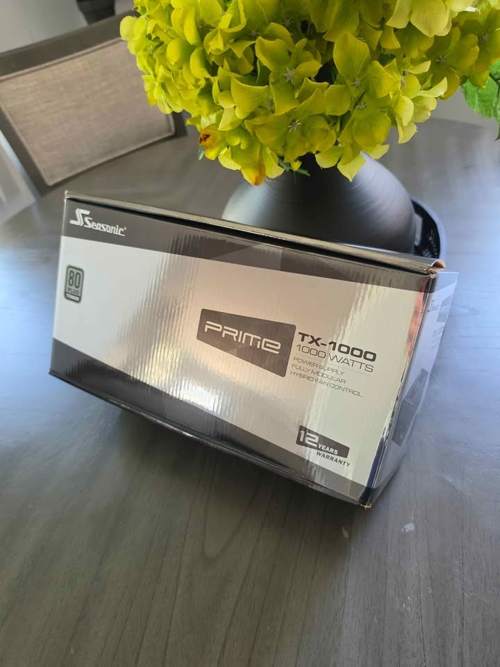 SeaSonic PRIME TX-1000 1000W 80+ Titanium Fully Modular ATX Power Supply