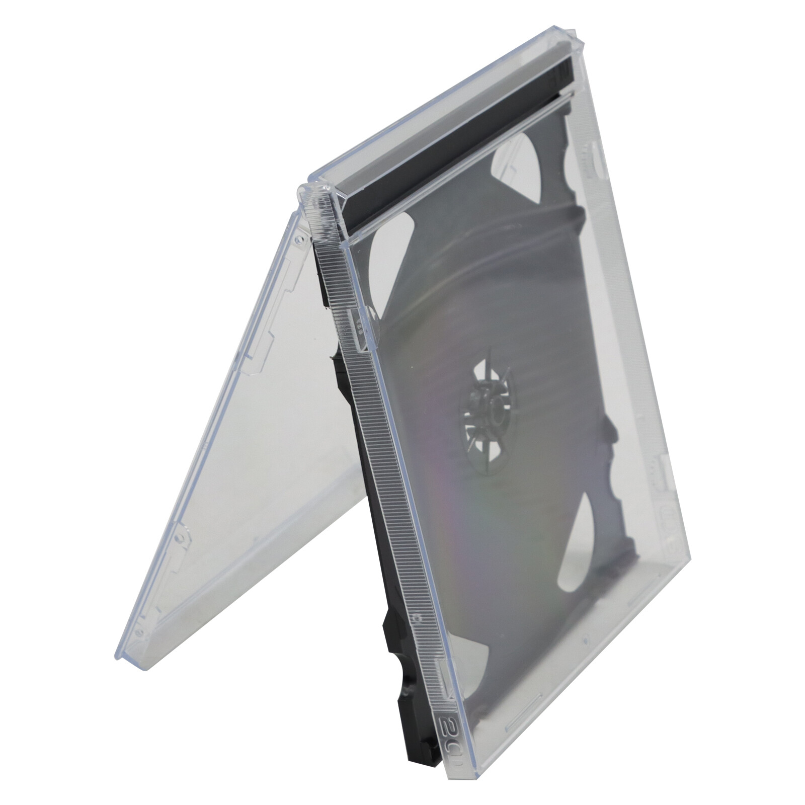 Lots STANDARD Double CD Jewel Case with Tray 10.4mm (2 CD) Lots Protectors Cover
