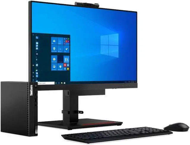 Lenovo ThinkCentre M70q Gen 2 Micro Tower Desktop Core 10400T 256GB i5-10400T