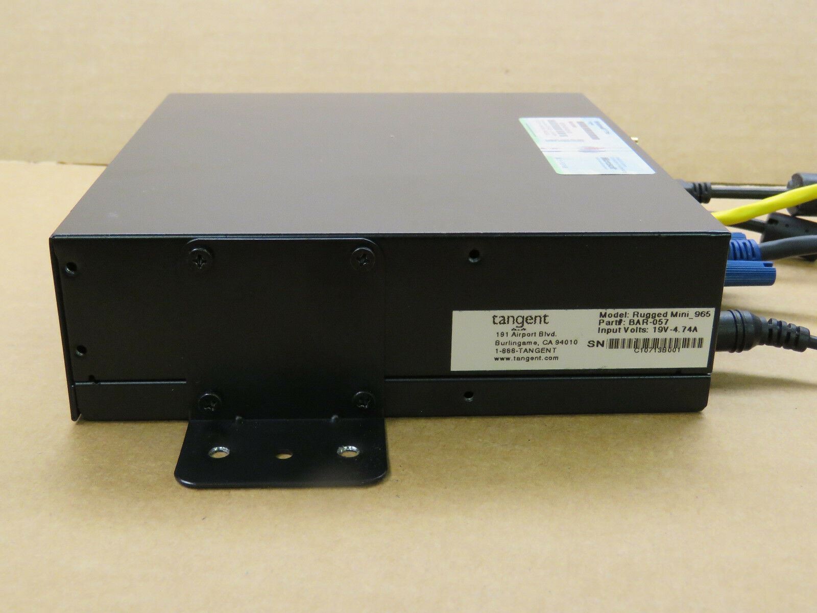 Tangent Rugged Mini_ 965 T6600 2.20GHz 2GB 160GB HDD WiFi BAR-057 “TESTED” Win 7