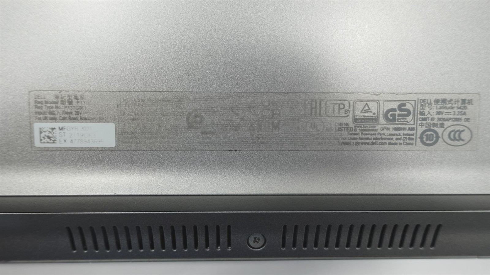 Dell Latitude 5420 14″ Intel Core I7-1185G7 3.00GHz 16GB 256GB SSD Laptop