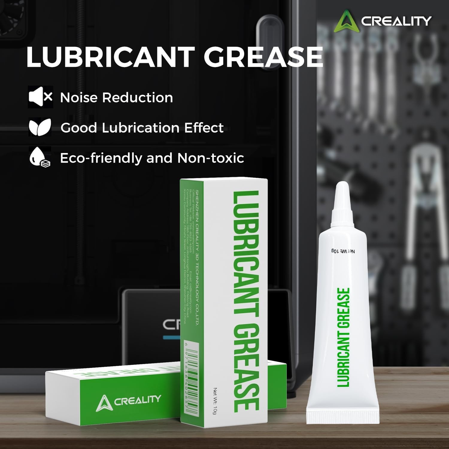 Creality Lubricant Grease for 3D Printer Parts Gear None Toxic Odorless Noise Re