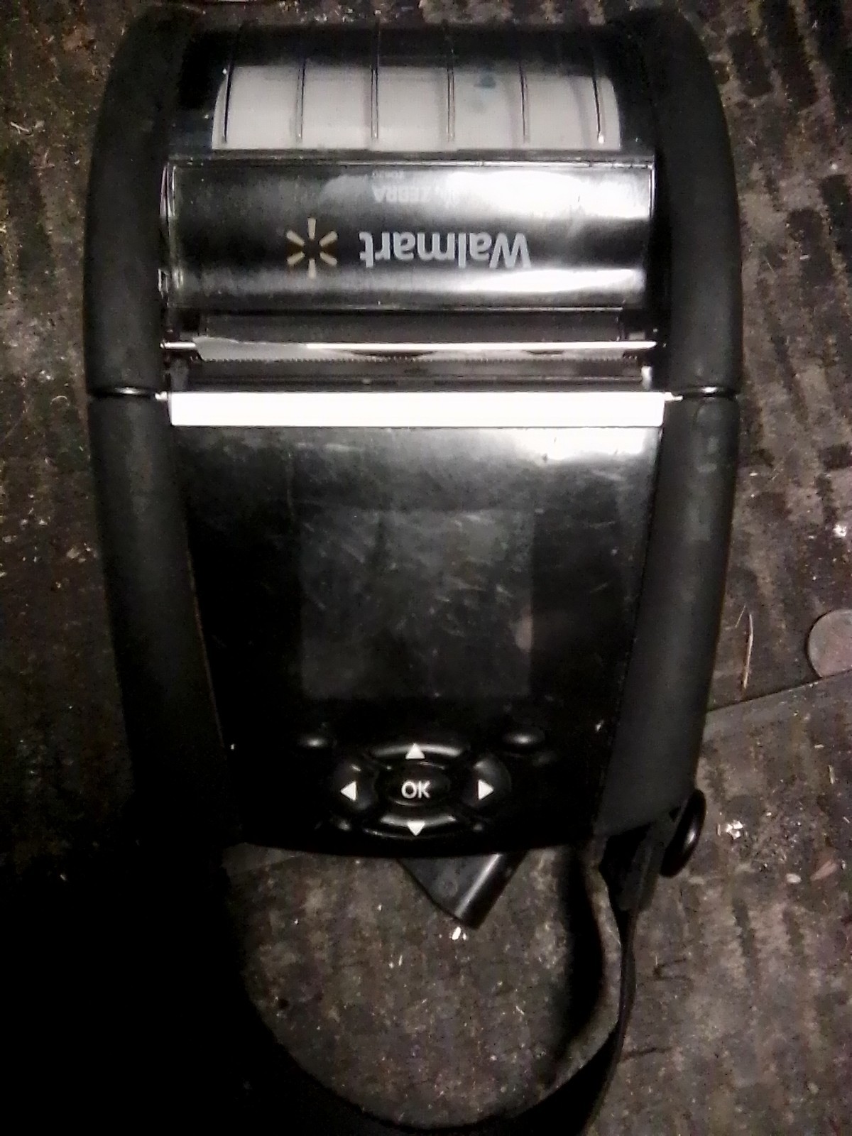 Walmart Zebra ZQ620 Mobile Label Printer With Battery no charger tested great