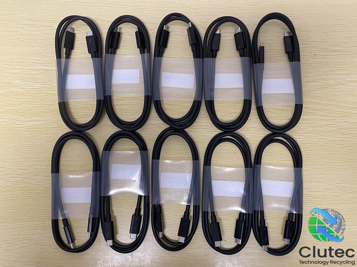 NEW Lot of 10 Thunderbolt 4 Passive High Speed USB-C Cable XJ9PT-ACS1-56P 40Gbps