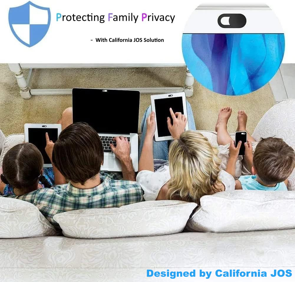 1~6 PACK WebCam Cover Slide Camera Privacy Security Protect Sticker Phone -Lot