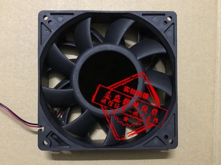 DELTA FFB1324SHE 12738 DC24V 1.26A 12.7CM 2-wire high airflow cooling fan