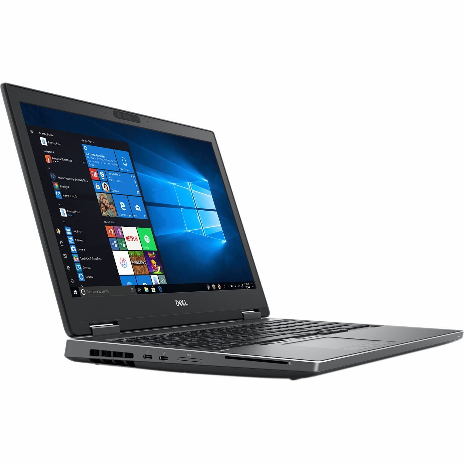 Dell Precision 7740 i7-9850H 1080P 32GB 512GB SSD RTX 5000 Backlit KB