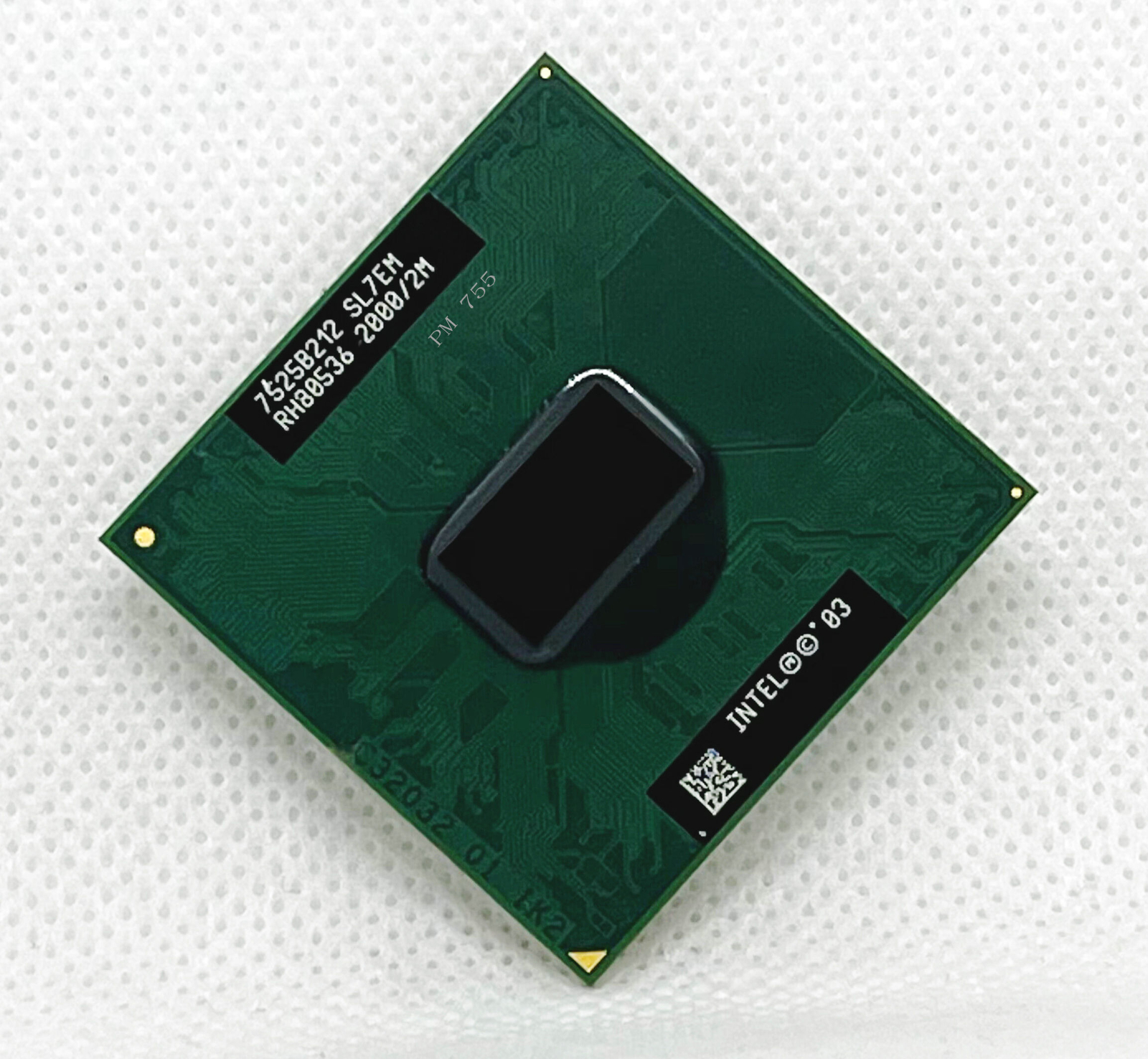 Intel Centrino PM755 2.00GHz Laptop CPU Genuine Formal Support for 855 Chipset