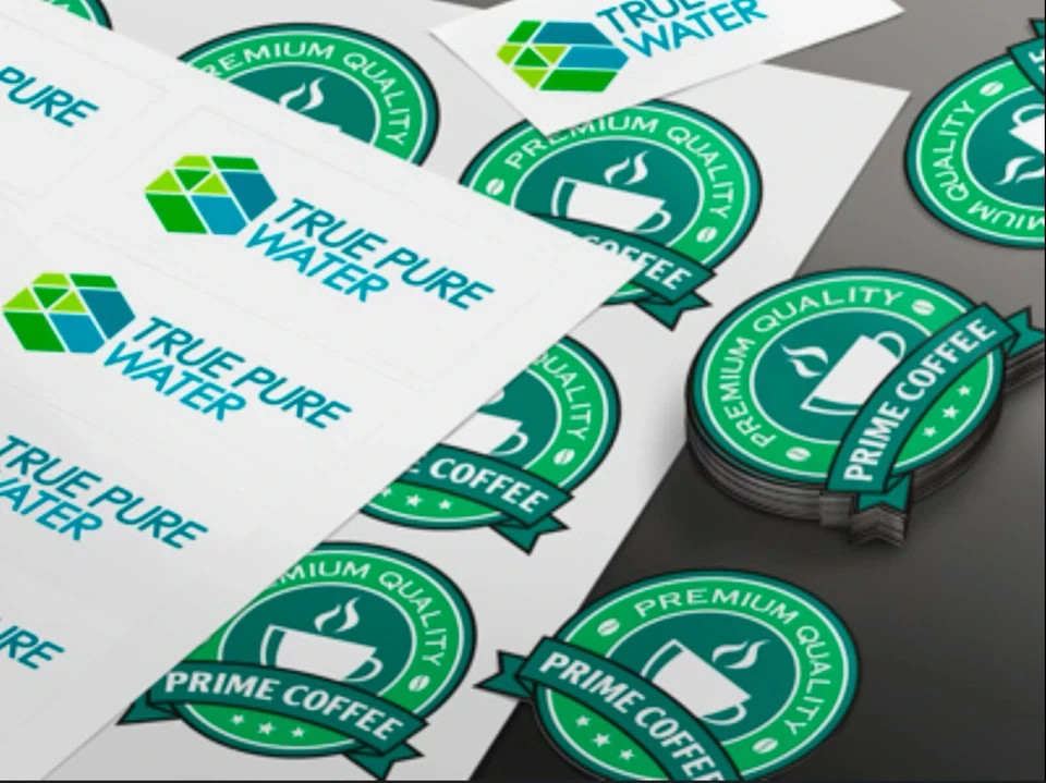 SIHL Inkjet Printable White Vinyl GLOSSY For STICKERS 100 Sh, 8.5×11″ Waterproof
