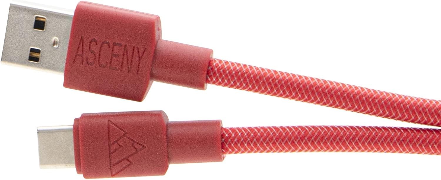 Coiled & Double-Sleeved Mechanical Keyboard Cable, for Type-C Mechanical Keyb…