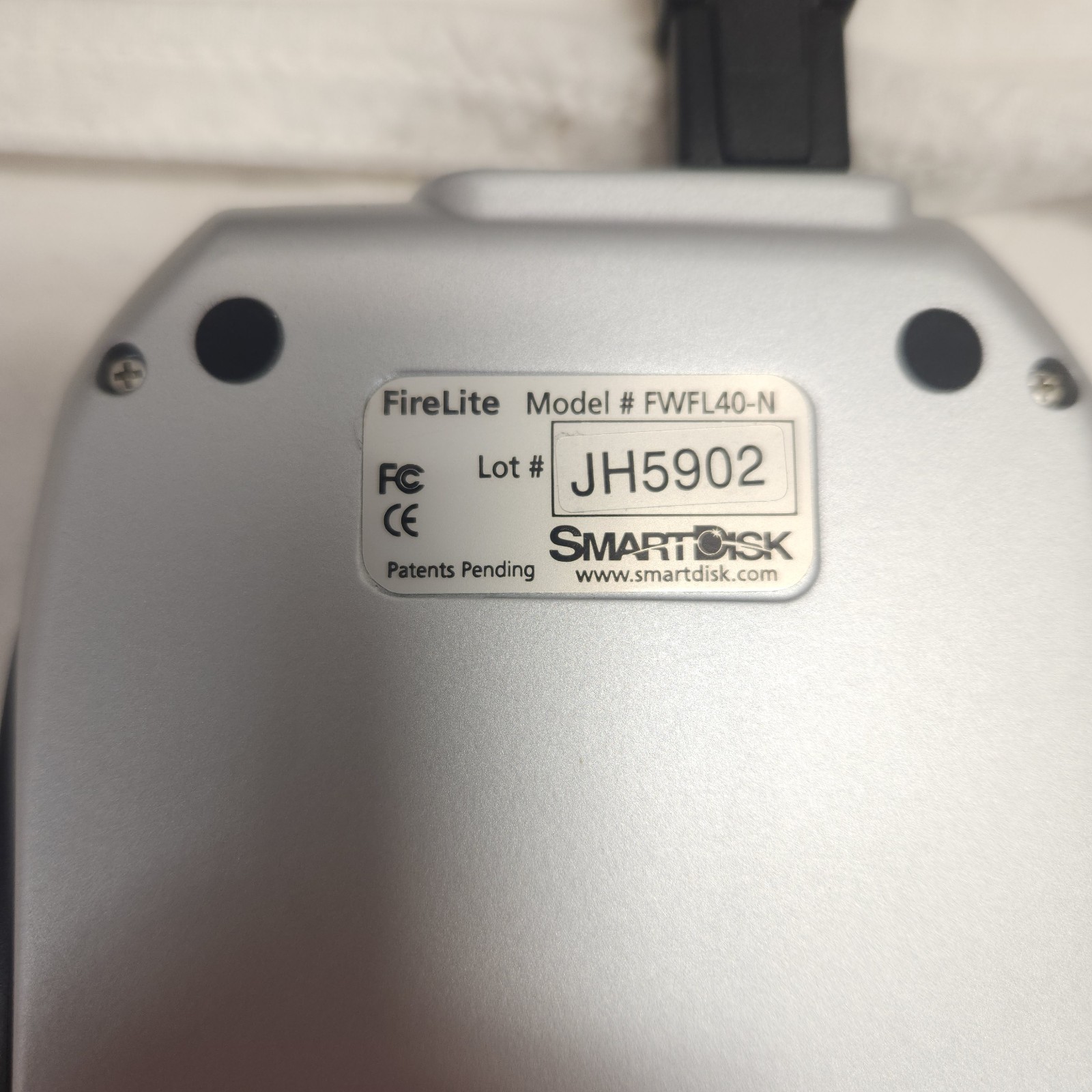 VINTAGE SmartDisk FireLite FWL40-N Portable Hard Drive with Fireware cable, 40G