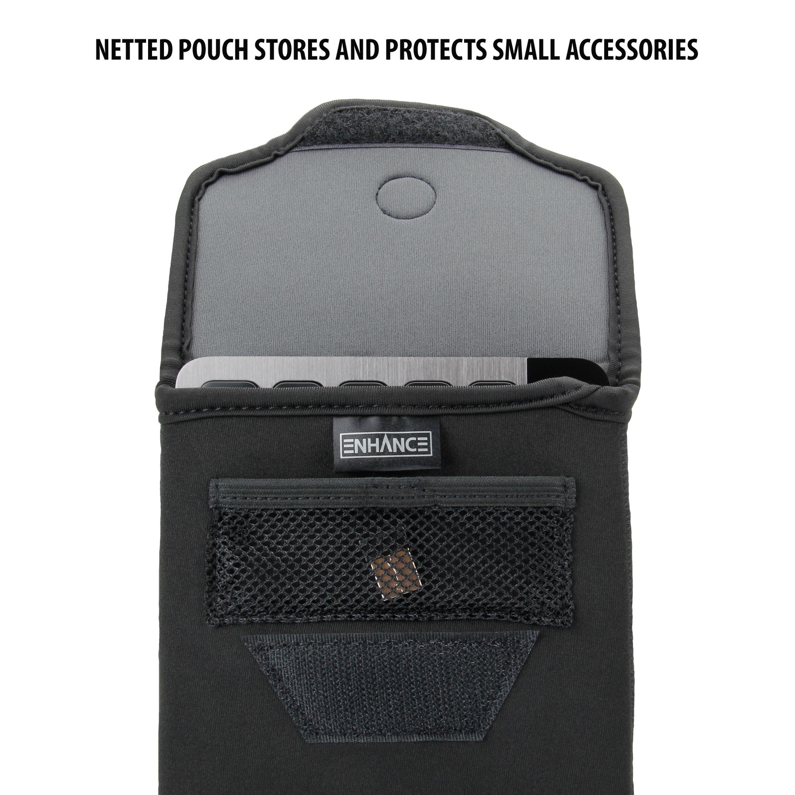 ENHANCE Bluetooth Keyboard Sleeve Case – Compatible with Logitech, Anker, Apple