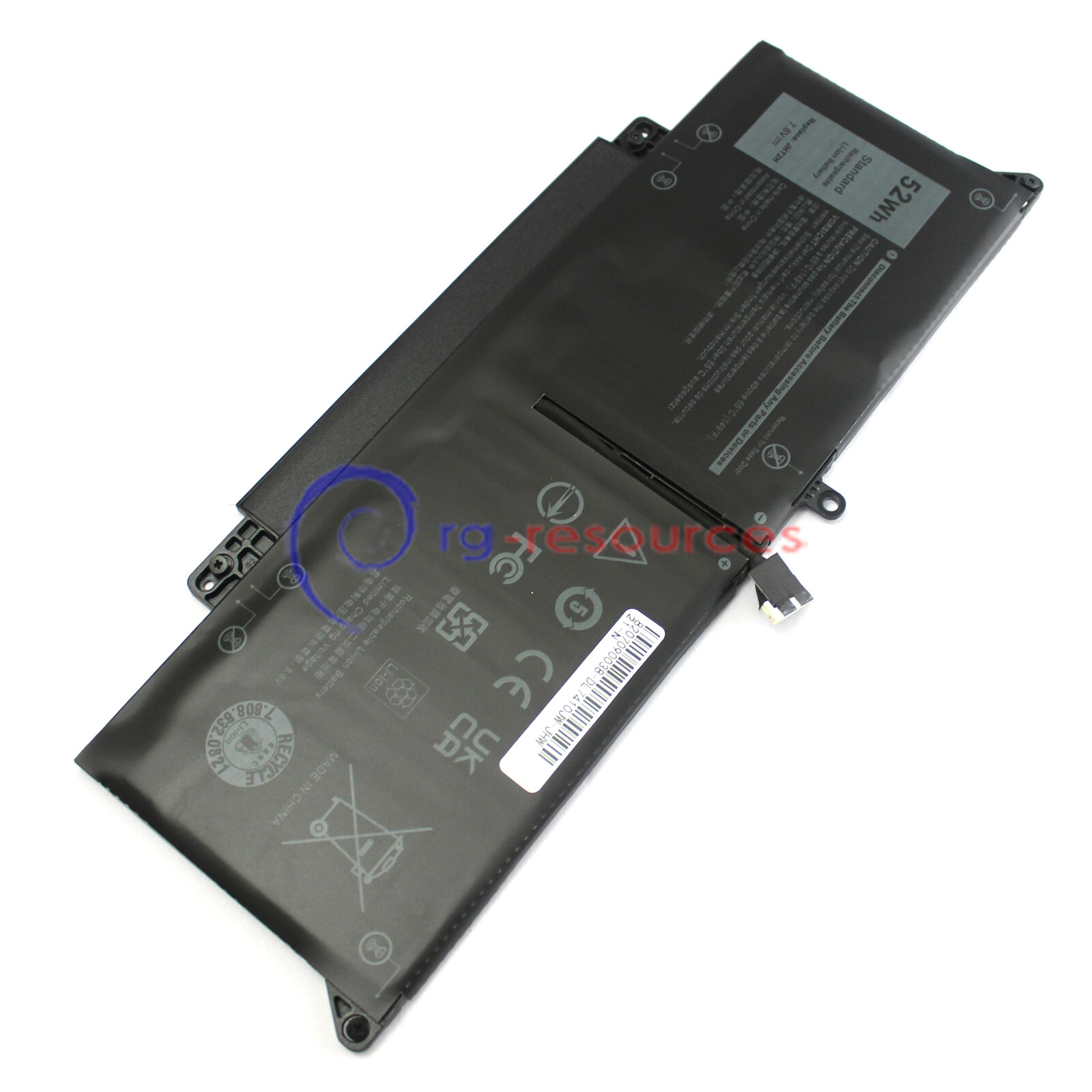 New JHT2H 52Wh Battery for Latitude 7310 7410 series 04V5X2 0HRGYV 0WY9MP Y7HR3