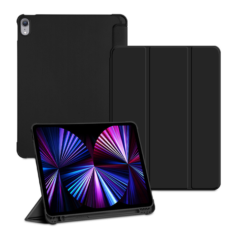 Smart Leather Case Cover W/Pencil Holder For Apple iPad 5th 6th/Air 1 2/Mini 4 5