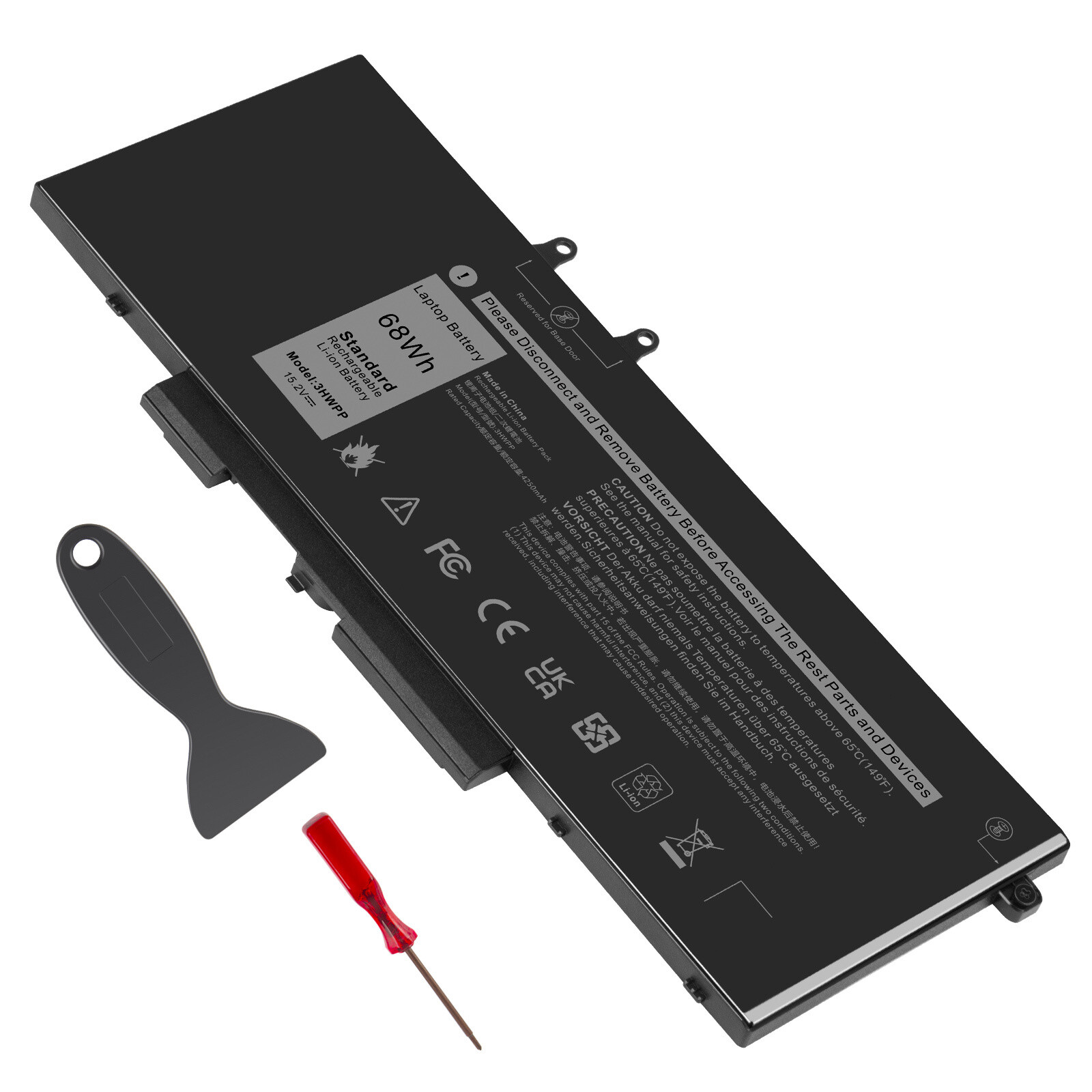 🔥LOT 4GVMP Battery For Dell Latitude 5400 5500 Precision 3540 M3540 68Wh 7.6V