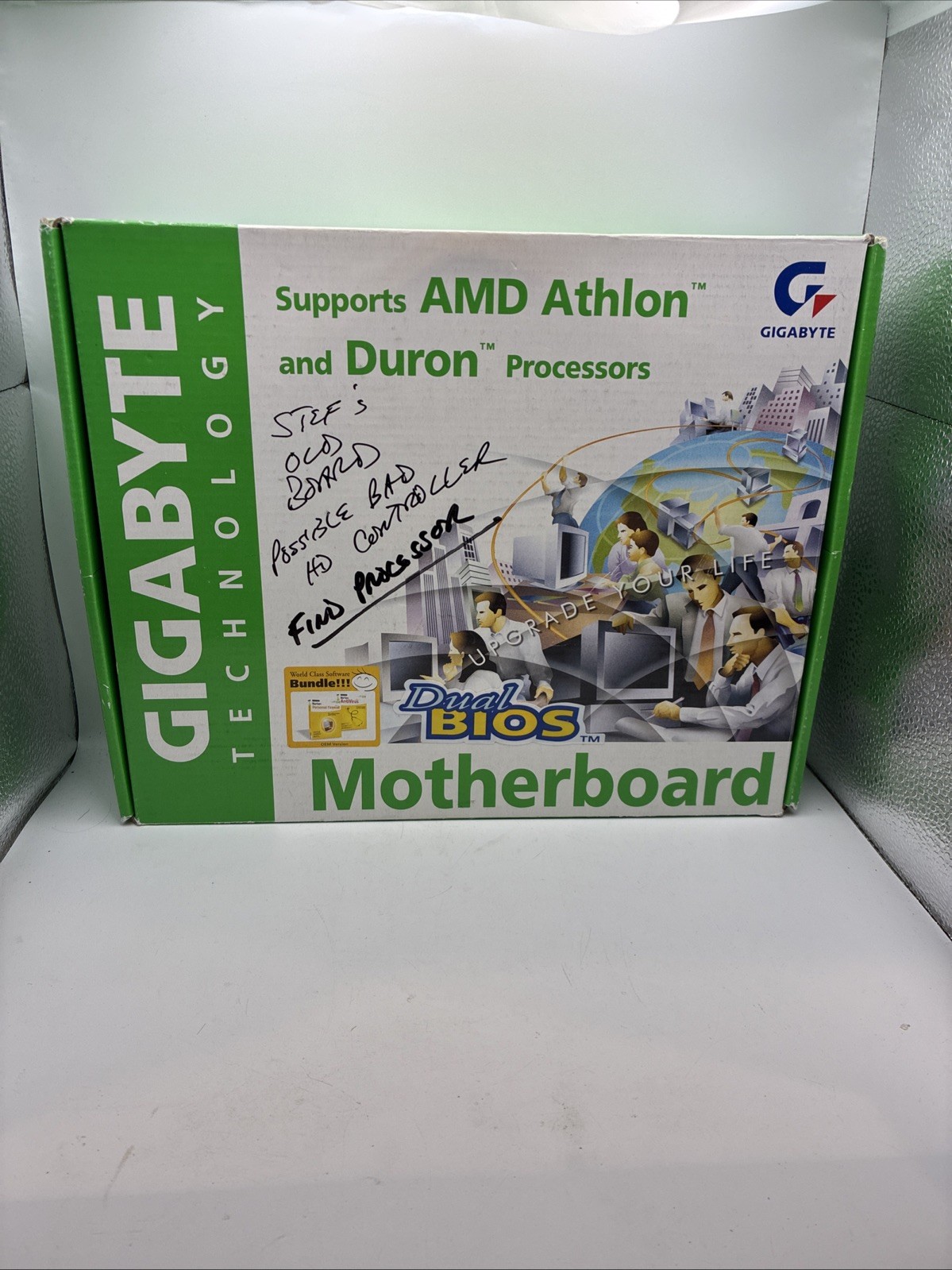 Gigabyte GA-7DX+ 462/A Socket AMD 761 AGP Motherboard With I/O Shield