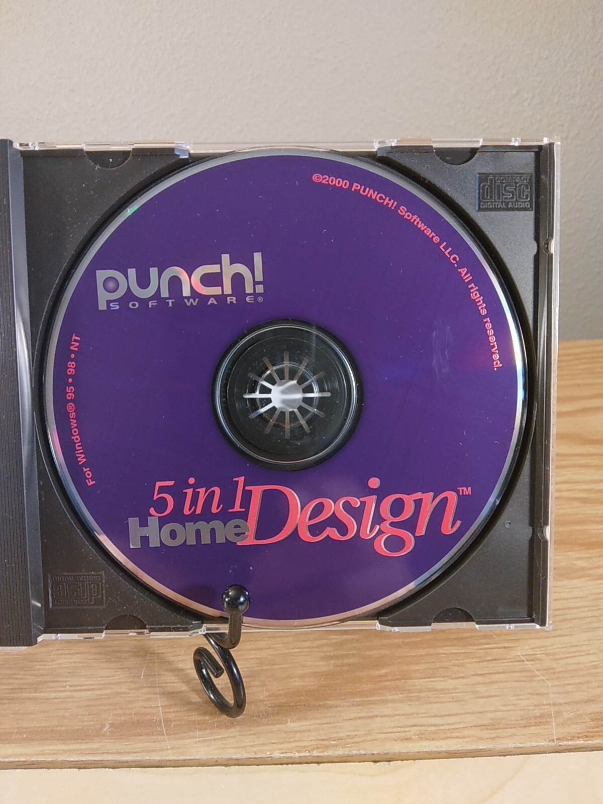 Punch! Software 5 in 1 Home Design CD Disc In Original Case, Tested! Free Ship