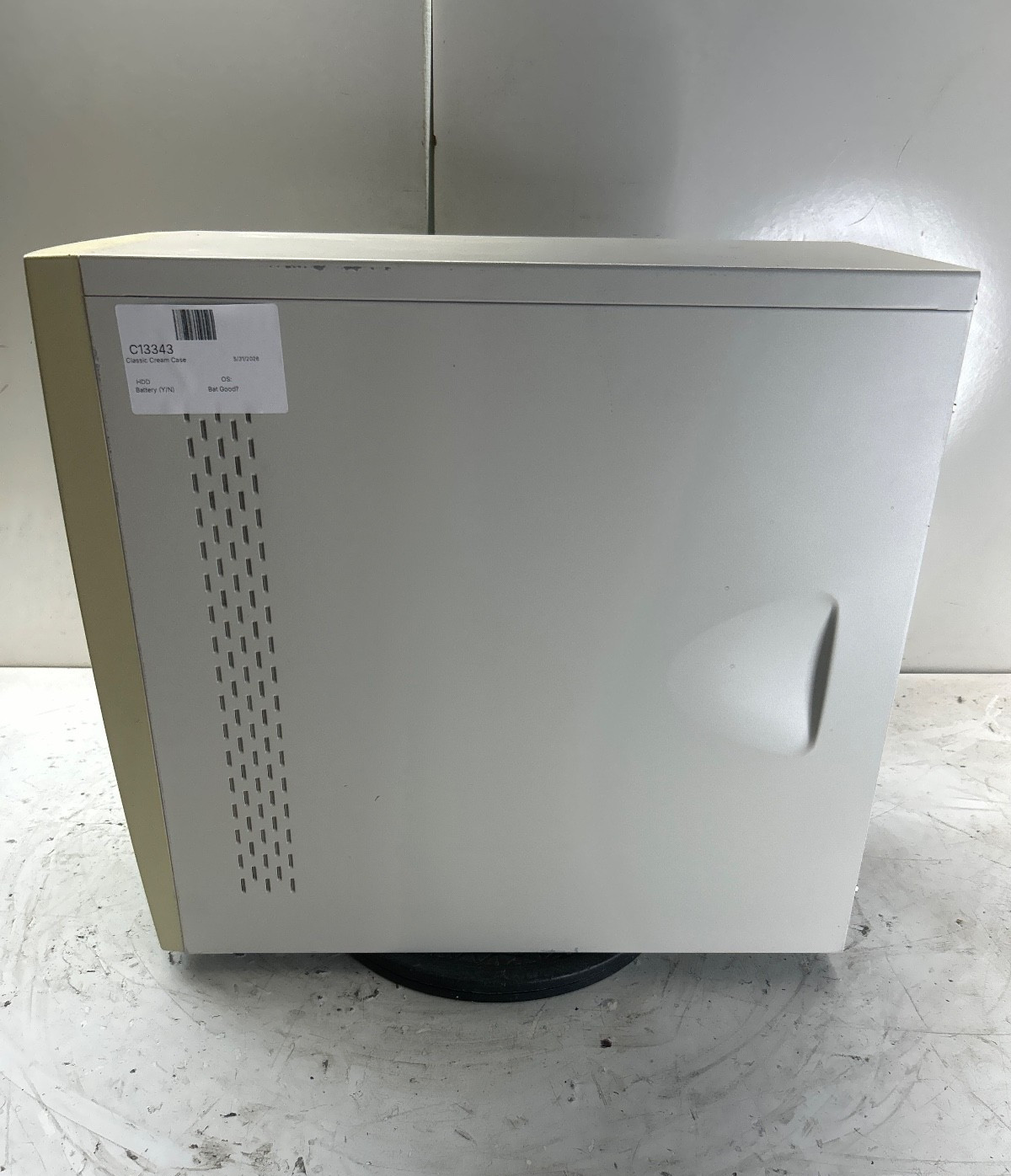 Vintage Beige ATX Desktop Computer Case