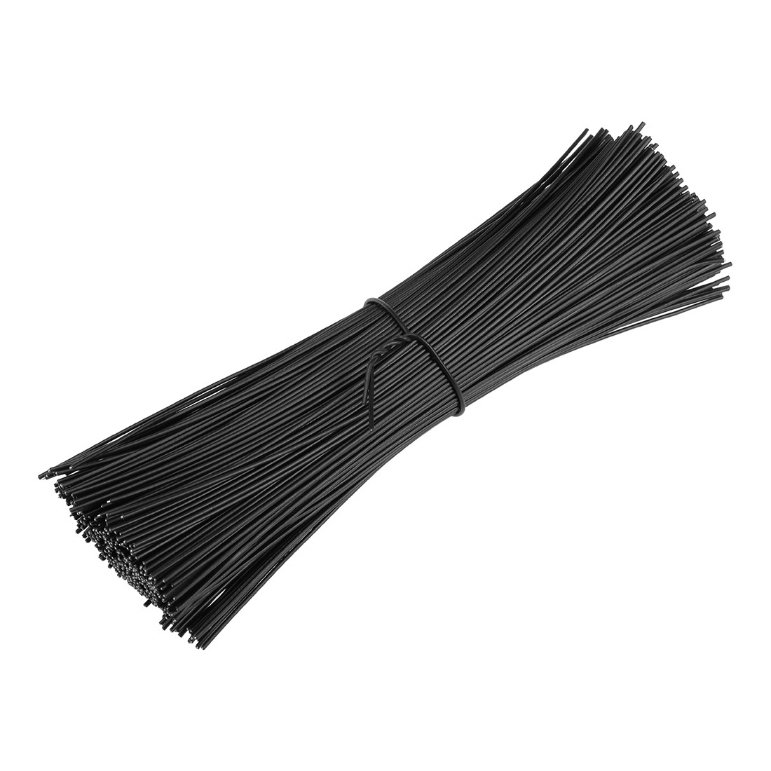 6 Inches Metallic Twist Ties Reusable Cable Cord Wire Ties Black 500pcs