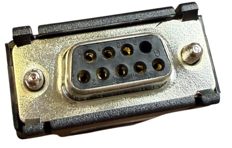 RJ45 to RS232 DB9 9 Pin Serial Port Female to RJ45 Female LOT OF 4