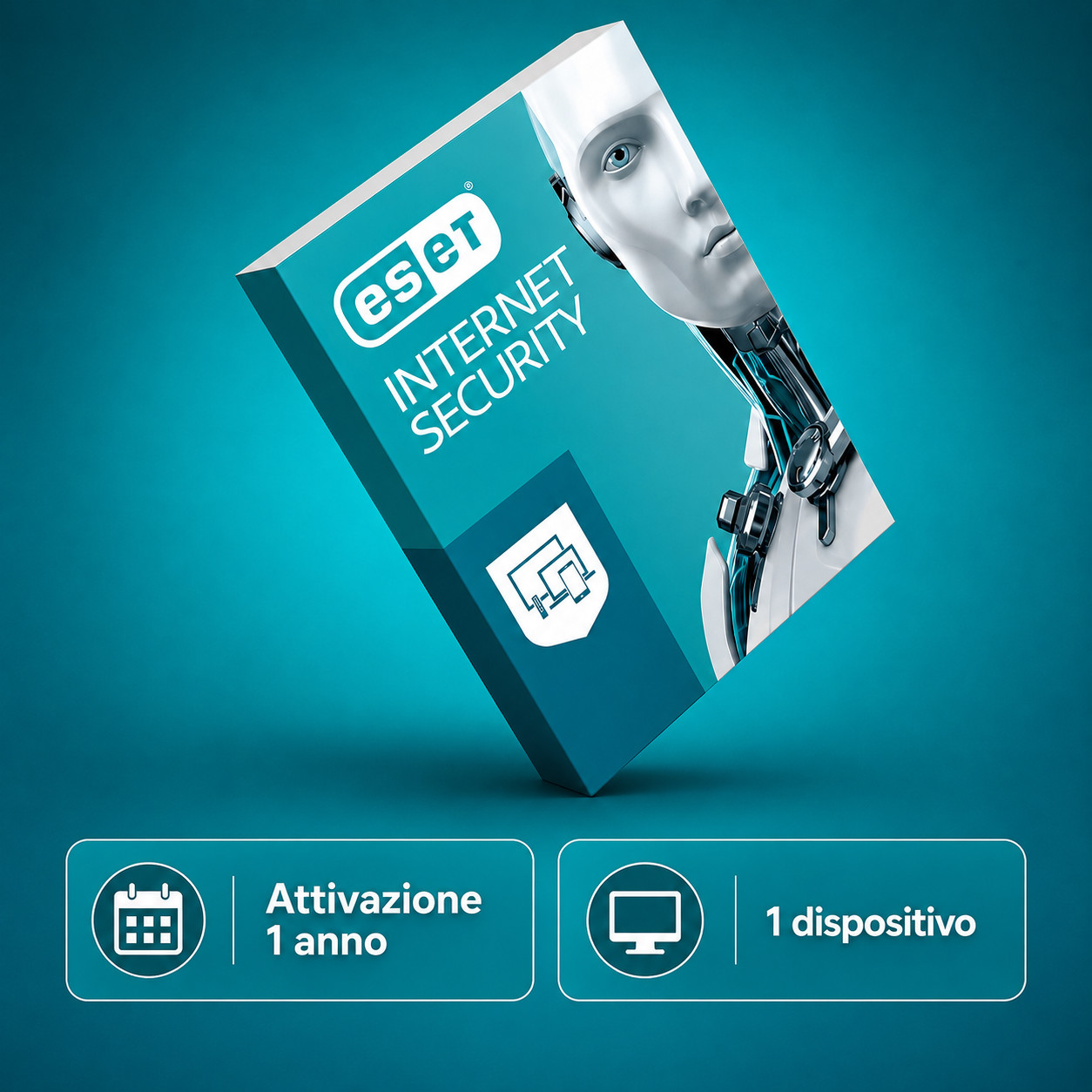 Eset Internet Security 2026 – 1 2 3 Years 1 PC – Worldwide Activation
