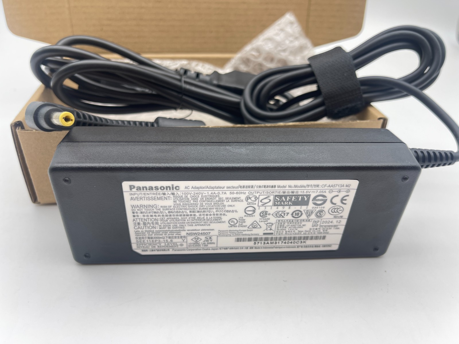 Original 110W CF-AA5713A M2 Charger for Panasonic Toughbook CF-31 CF-53 CF-52