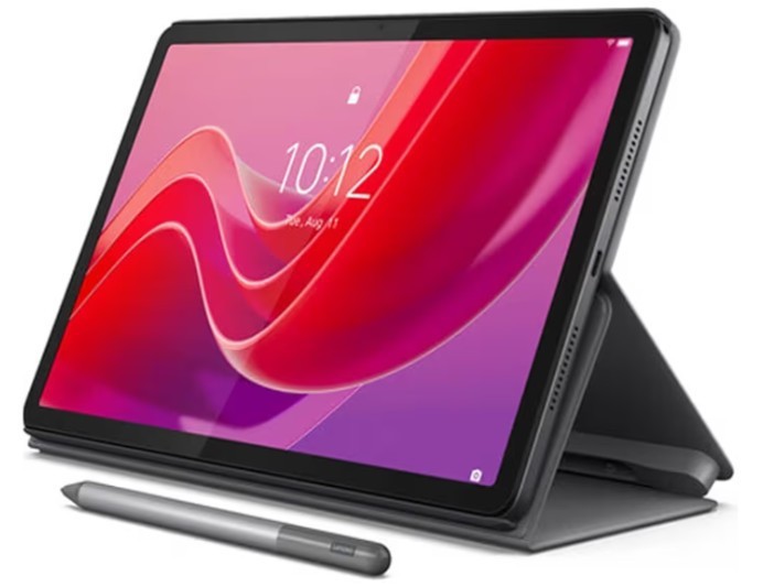 Lenovo Tab 11″ M11 Tablet + Pen & Folio Case Bundle 4GB/128GB/Gray ZADA0043US