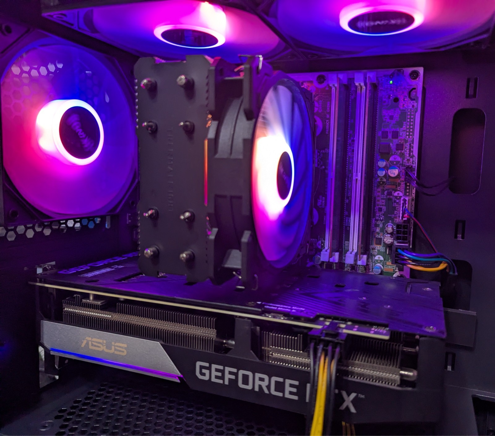 ARGB Gaming Desktop i7 PC Up to 64GB RAM 1TB SSD RTX 4060 Win11 Wifi
