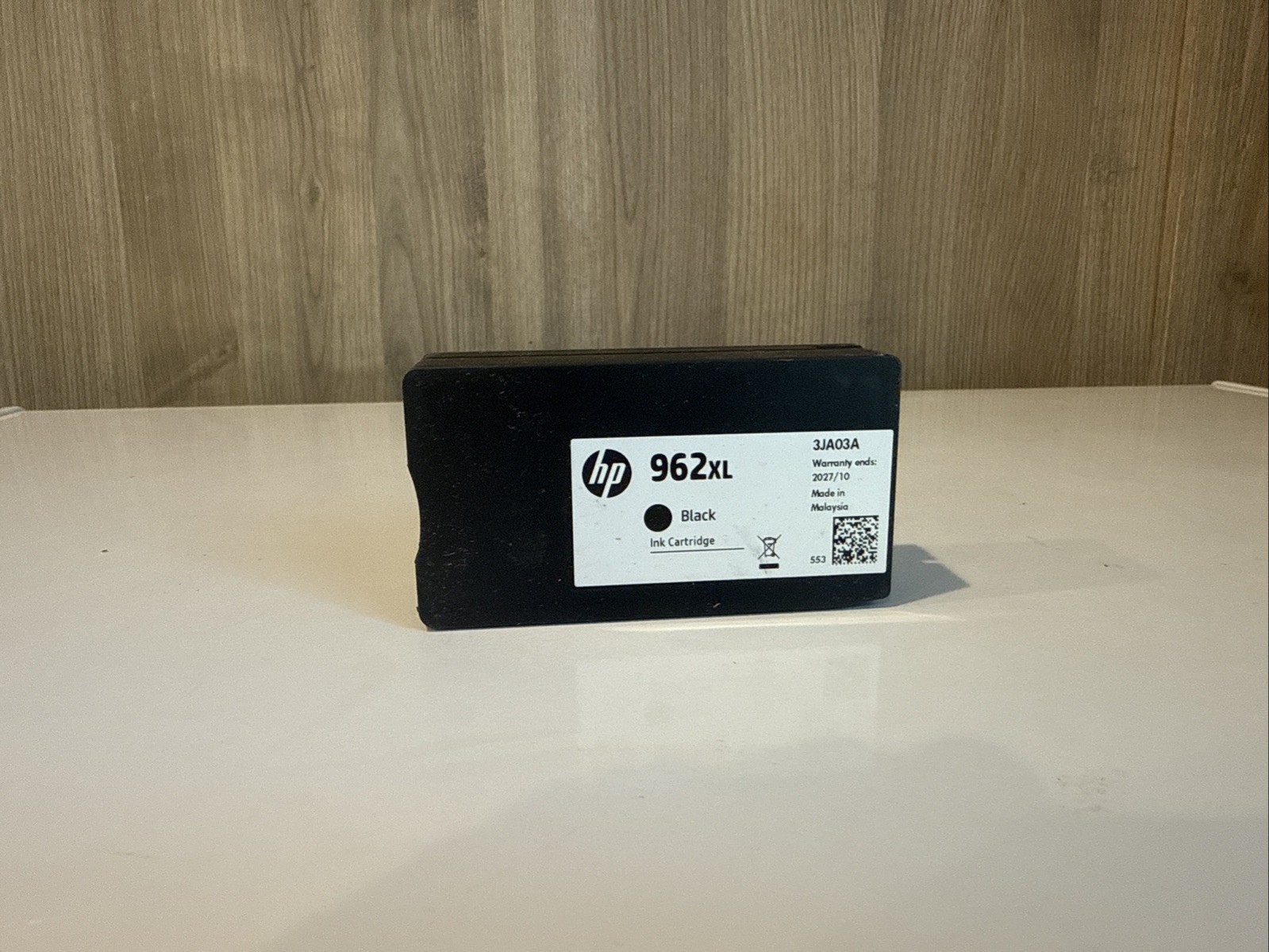 Genuine HP 962XL Black Noir Ink Cartridge Exp 11/2027
