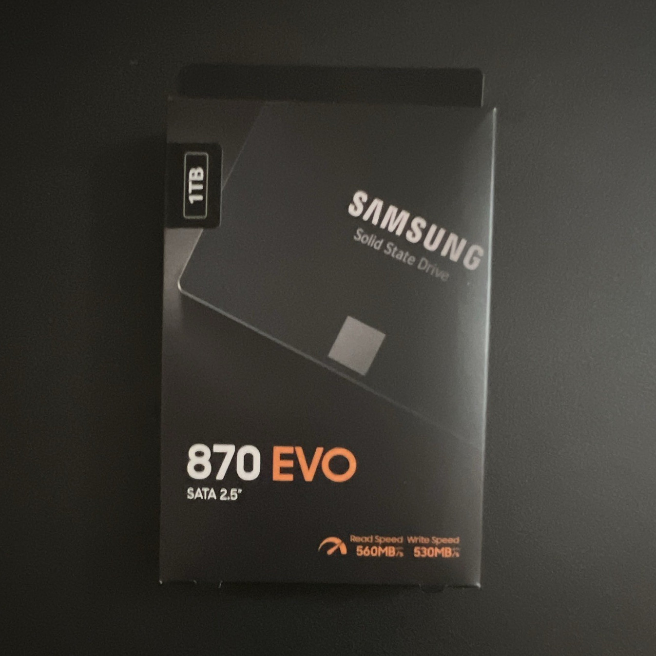 Samsung 870 EVO 1TB SATA 2.5in Internal SSD, 560MB/s Read 530MB/s Write