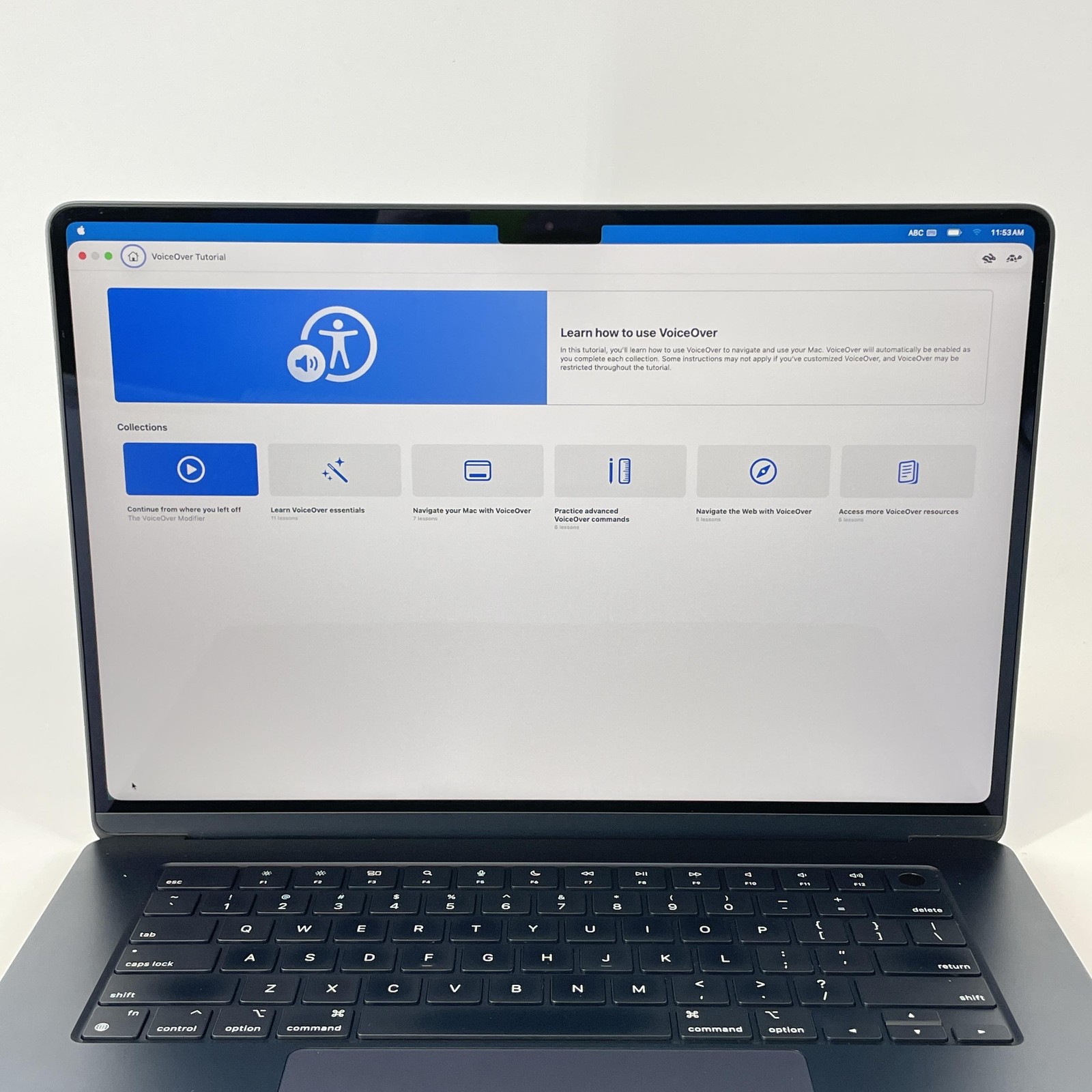 MacBook Air 15 Midnight 2023 M2 8-Core CPU 10-Core GPU 24GB 1TB SSD Blue Spots