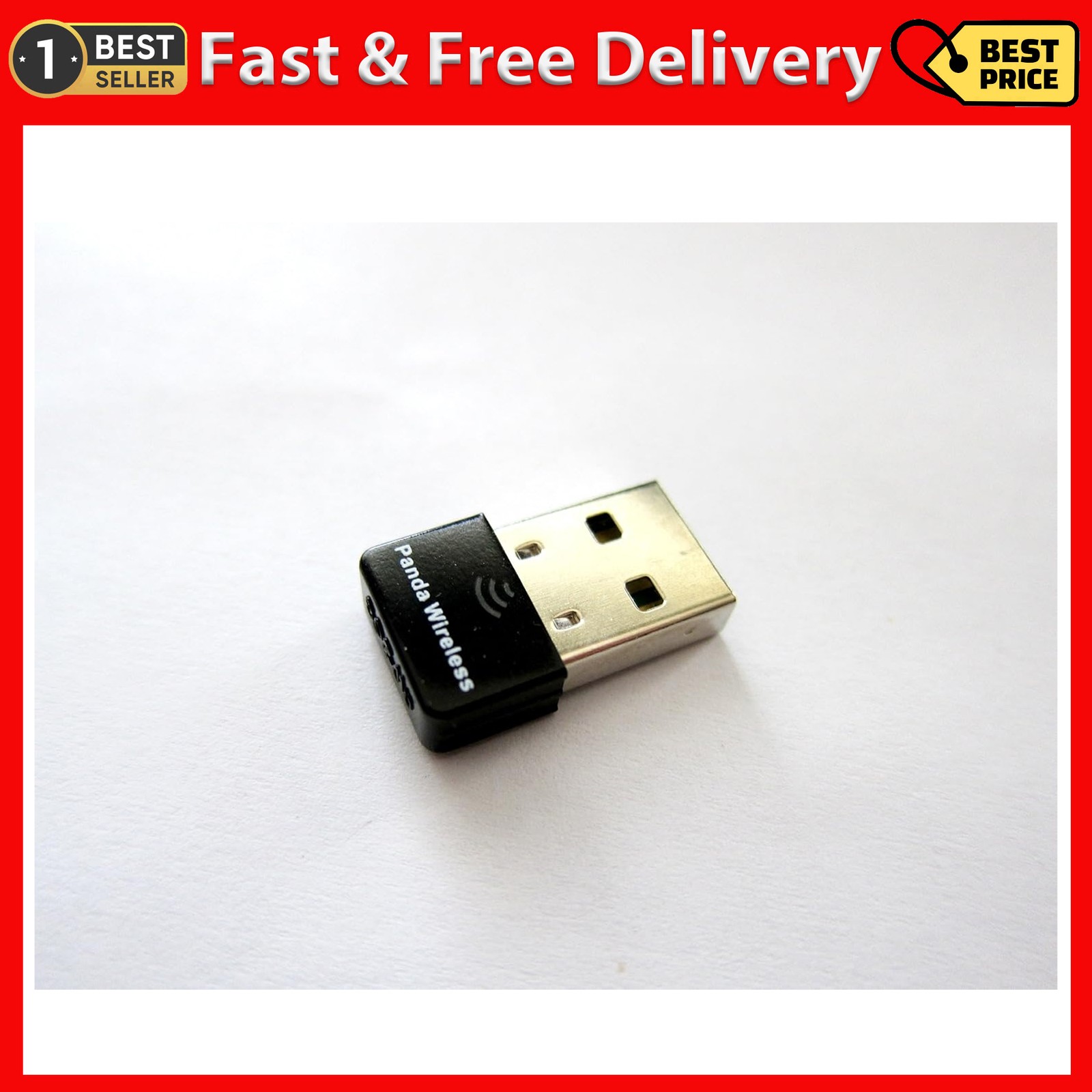 Panda Wireless® Ultra Wifi (B/G/N) 150Mbps Wireless-N 2.4Ghz USB Adapter – Windo