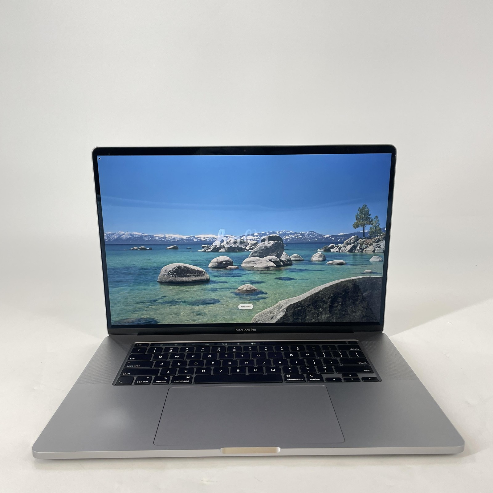 MacBook Pro 16 Touch Bar Silver 2019 2.4GHz i9 32GB 1TB SSD AMD Radeon Pro 5500M