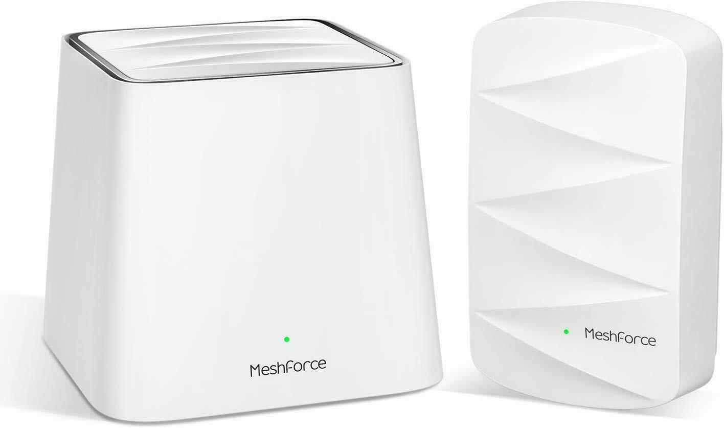 MeshForce Whole Home Mesh WiFi System M3 Suite (1 WiFi Point + 1 WiFi Dot)