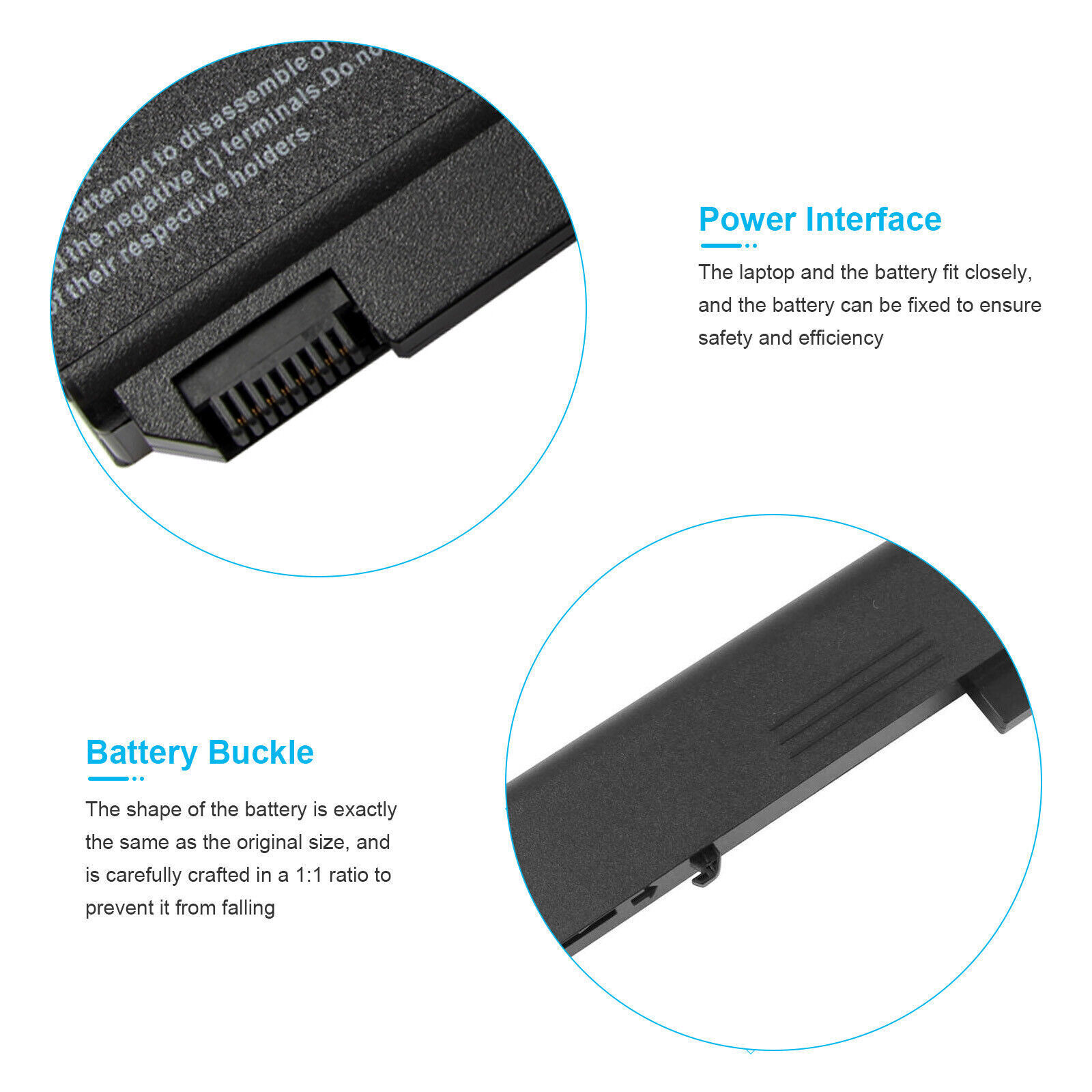 Battery for HP EliteBook 8530p 8540p 8730p 8530w 8540w 8730w 8740w 5200mAh 14.8V