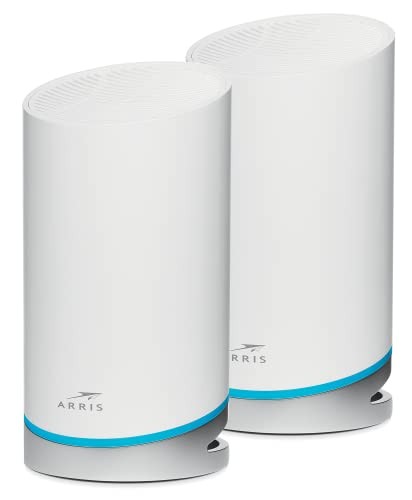 ARRIS SURFBOARD MAX TRI-BAND MESH WIFI 6 SYSTEM AX6600 W121 – WHITE