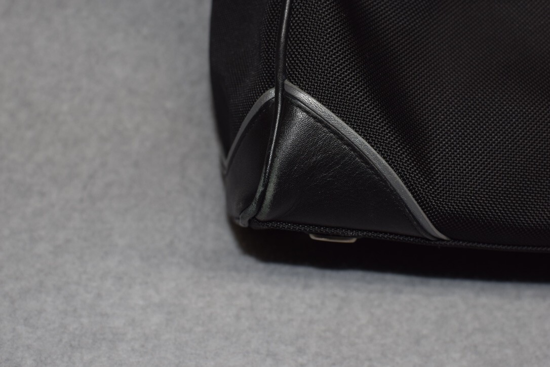Tumi Briefcase Laptop Bag Ballistic Nylon Leather Trim Business Travel Commute