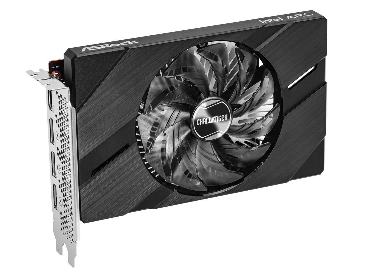 ASRock Challenger Arc A380 6GB GDDR6 PCI Express 4.0 ITX Video Graphics Card …