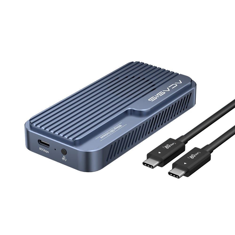 ACASIS 80Gbps Thunderbolt 5 NVMe SSD Enclosure for MacBook Pro USB4 PD