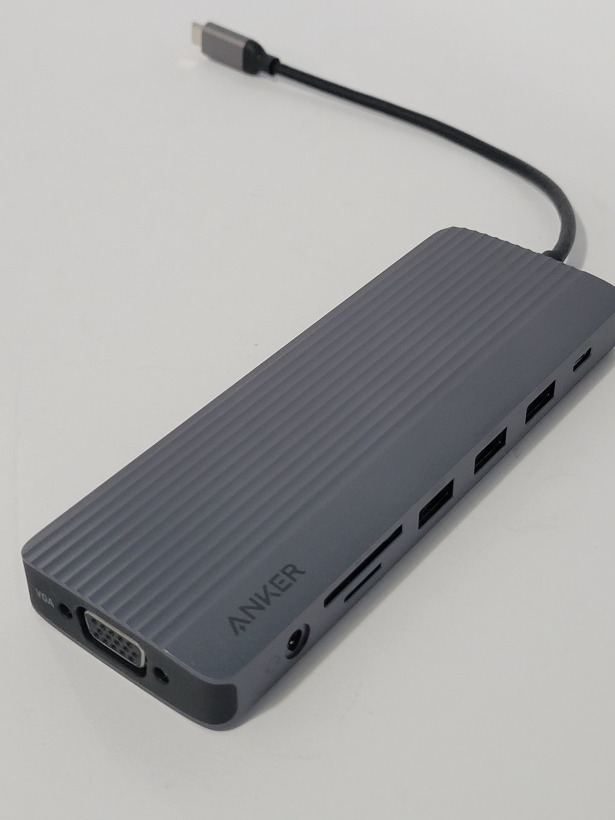 Anker 14in1 USB C Hub Docking Station Triple Display 2x4K HDMI 1080P VGA