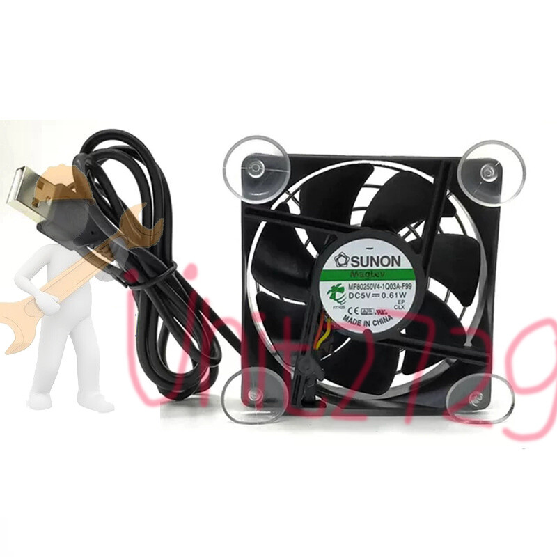 router set top box Tablet Cooler Rack USB fan MF80250V4-1Q03A-F99 5V 80*80*25mm~