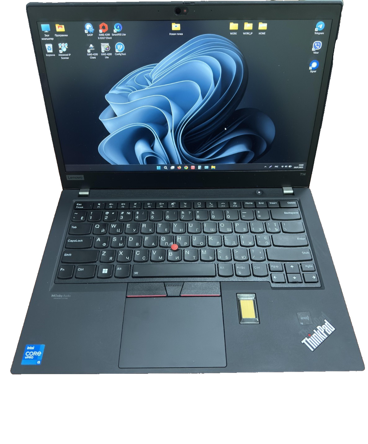 Lenovo ThinkPad Laptop T14 gen 2 I5-1145G7 16GB RAM 512GB FHD NVMe Win 11 P